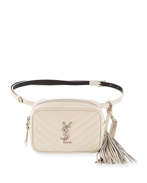 saint laurent lou monogram ysl quilted leather belt bag